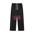Contrast-Stitched Fleece Sweatpants